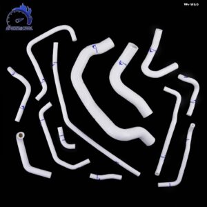 1998-2005 マツダ MX5 ミアータ NB MK2 MK2.5 1.8 BP-Z3 エンジン シリコン クーラント ブリーザー ホース キット - WHITE