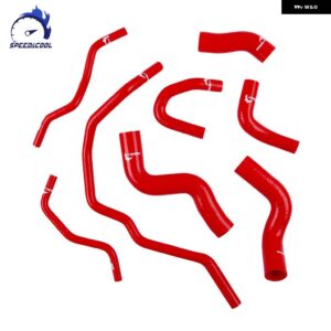 2003-2009 フォルクスワーゲン VW ゴルフ MK5 GTI シュコダ オクタビア MK2 2.0T FSI ターボ シリコン ラジエーター ヒーター クーラント パイプ ホース - Red