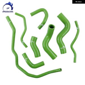 2003-2009 フォルクスワーゲン VW ゴルフ MK5 GTI シュコダ オクタビア MK2 2.0T FSI ターボ シリコン ラジエーター ヒーター クーラント パイプ ホース - Green