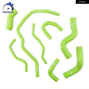 2003-2009 フォルクスワーゲン VW ゴルフ MK5 GTI シュコダ オクタビア MK2 2.0T FSI ターボ シリコン ラジエーター ヒーター クーラント パイプ ホース - green toxic