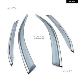 車 BMW X3 2003-2010 2011-2017 2018-2023 ウィンドウ バイザー ベントシェード レインサンガード デフレクター オーニング シェルター カバー - X3 2003-2010