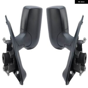 ドアバックミラー アセンブリ フォード トランジット MK6 MK7 2000-2014 ショートアームモデル テクスチャブラックサイドミラー カーアクセサリー - Lavender