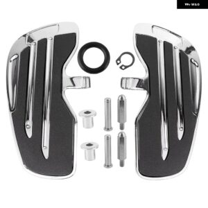 アルミフロントライダーフロアボード フットペグ フットボード インディアン スカウト/シックスティ/ 2015-2021 - Silver