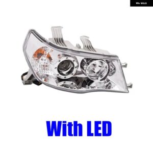 カーアクセサリー ヘッドライト FAW VITA フロント バンパー ヘッドライト シグナルランプ ドライビングライト オート ヘッドライト アセンブリ - With LED Right