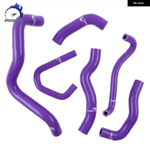 2009-2021 カワサキ NINJA ZX6R ZX636 ZX600R バイク 用シリコン ラジエーター ヒータークーラント チューブ パイプ ホースキット - Purple