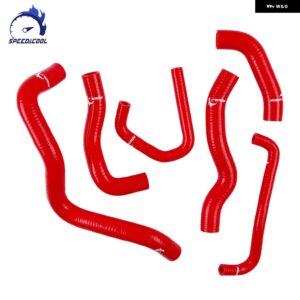 2009-2021 カワサキ NINJA ZX6R ZX636 ZX600R バイク 用シリコン ラジエーター ヒータークーラント チューブ パイプ ホースキット - Red