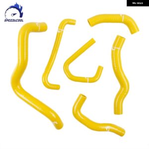 2009-2021 カワサキ NINJA ZX6R ZX636 ZX600R バイク 用シリコン ラジエーター ヒータークーラント チューブ パイプ ホースキット - Yellow