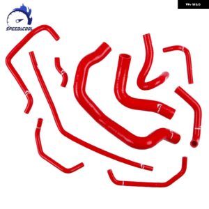 1998-2005 マツダ MX5 ミアータ NB MK2 1.6 B6-ZE エンジン カー シリコン ラジエーター クーラント ブリーザーホースキット - Red