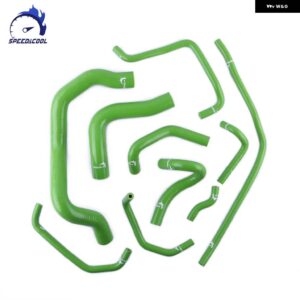 1998-2005 マツダ MX5 ミアータ NB MK2 1.6 B6-ZE エンジン カー シリコン ラジエーター クーラント ブリーザーホースキット - Green