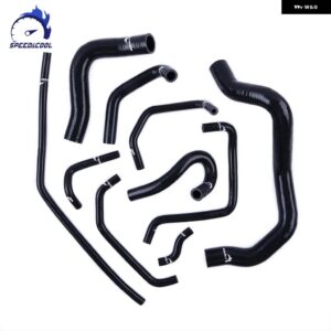 1998-2005 マツダ MX5 ミアータ NB MK2 1.6 B6-ZE エンジン カー シリコン ラジエーター クーラント ブリーザーホースキット - black