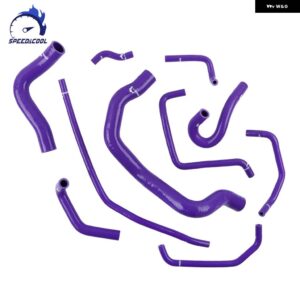 1998-2005 マツダ MX5 ミアータ NB MK2 1.6 B6-ZE エンジン カー シリコン ラジエーター クーラント ブリーザーホースキット - Purple