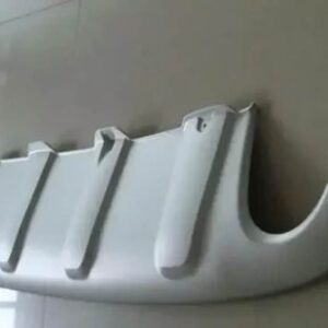 フロント+リア バンパー ディフューザー バンパー リップ プロテクター ガード スキッドプレートABSクローム仕上げVOLVO XC60 2008-13 - Rear