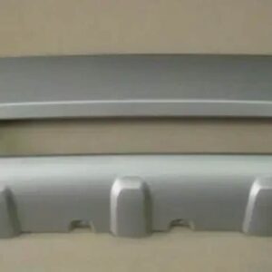 フロント+リア バンパー ディフューザー バンパー リップ プロテクター ガード スキッドプレートABSクローム仕上げVOLVO XC60 2008-13 - 2pcs