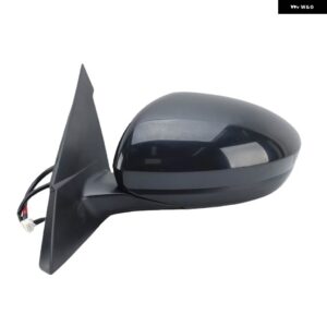 3線式ドアミラー アセンブリ 日産 アルティマ 2019-2024 プライマーブラック 手動式 折りたたみ 式ドアミラー カーアクセサリー - 1PC Left