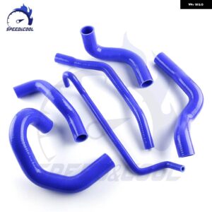 2005-2010 フォード マスタング GT シェルビー V8 MT 車用 シリコン ラジエーター クーラント パイプ チューブ ホース キット - Blue