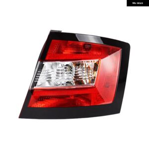 外装 アクセサリー テールライト シュコダ ファビア 2015 2016 2017 リア テールライト ブレーキシグナルランプ カーライト ハウジング バルブ 無 - Only 1 Right