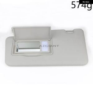 ルノー ケレオス 2009-16年式 サンバイザー ライトバッフル フロントガラス バイザー メイクアップミラー - no light left driver