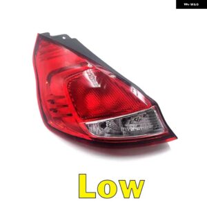 カーアクセサリー フォード フィエスタ ハッチバック 2013 2014 リア テールライト カバー ウィンカー ブレーキランプ ハザード バンパー ライトカバー - Low Left