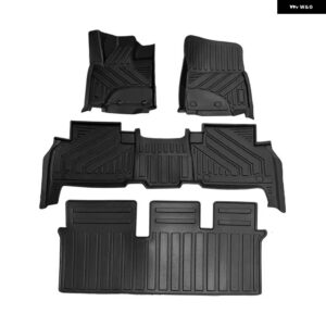 3D TPE LHD RHDフロアカーマット トヨタ ランドクルーザー 200 LC200 FJ200 車用フロアライナートレイ フット パッド カーペットマット 自動車アクセサリー - LHD LC200 7 Seat