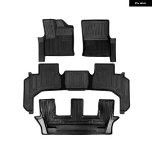 3D TPE LHD RHDフロアカーマット トヨタ ランドクルーザー 300 2022 2023 LC300 フロアライナートレイ 5/7シート カーマット 自動車アクセサリー - LHD LC300 7 Seat