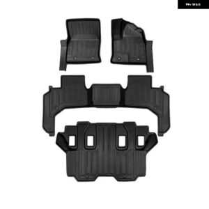 3D TPE LHD RHDフロアカーマット トヨタ ランドクルーザー 300 2022 2023 LC300 フロアライナートレイ 5/7シート カーマット 自動車アクセサリー - RHD LC300 7 Seat