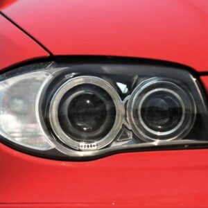 BMW 1シリーズ E82 E88 E87 E81 RFリモートBLUETOOTHアプリマルチカラークリスタルDTM スタイル RGB LEDエンジェルアイキット ハローリング - for pre-lci xenon