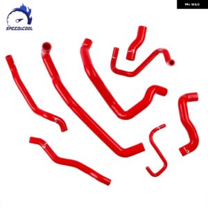 2007-2014 BMW MINI ONE COOPER MK2 R55 R56 R57 1.4 1.6 PRINCE ENGINES RHD 車用シリコン ラジエーター クーラントホースキット - Red