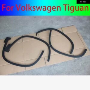 フォルクスワーゲン ティグアン 2011-2013-16 ホイールフェンダーフレア ホイールエクステンション ホイールアーチ プラスチック トリム カーアクセサリー - Front Left