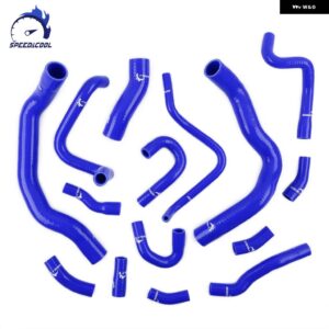 15個 クーラント シリコン ラジエーター ホース ミニ クーパー S MK1 R52 R53 1.6 スーパーチャージド トライテック エンジン 2001-2006 RHD - Blue