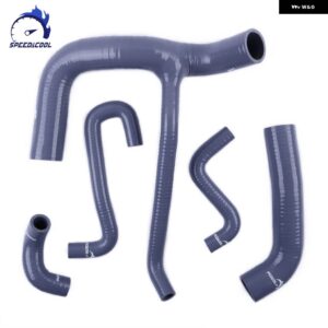 1989-1994 ランドローバー ディスカバリー 200TDI 2.5L 1990-93 ラジエーター クーラント シリコン ホース パイプ チューブ キット - GRAY