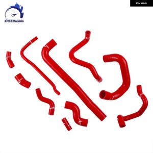 2000-2006 BMW MINI ONE COOPER R50 R52 MK1 1.6 TRITEC エンジン 車用シリコン ラジエーター 冷却液 ホース チューブ パイプ キット - Red