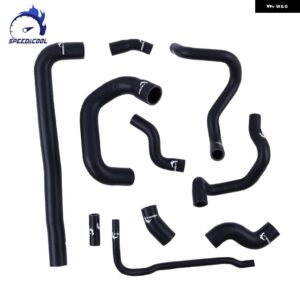 2000-2006 BMW MINI ONE COOPER R50 R52 MK1 1.6 TRITEC エンジン 車用シリコン ラジエーター 冷却液 ホース チューブ パイプ キット - Matt Black