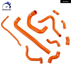 2000-2006 BMW MINI ONE COOPER R50 R52 MK1 1.6 TRITEC エンジン 車用シリコン ラジエーター 冷却液 ホース チューブ パイプ キット - Orange