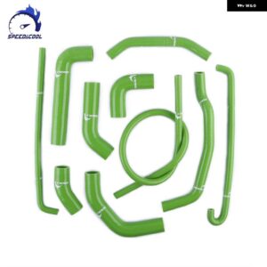 2016-2019 カワサキ NINJA ZX-10R ZX10 R オートバイ ラジエーター クーラントホース チューブ パイプ 高圧温度 - Green