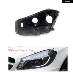 高構成 ヘッドライト ヘッドランプ ハウジング メルセデス ベンツ A クラス W176 2012-2016 A160 A180 A200 A250 A45 AMGハウス - 1pcs for left light