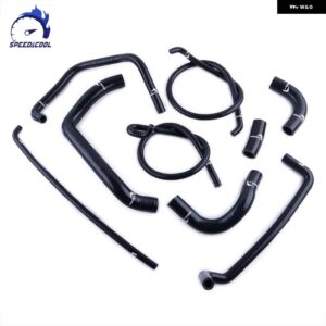 2000-2006 カワサキ NINJA ZX12R ZX1200A ZX1200B バイク 用シリコン ラジエーター クーラント チューブ パイプ ホースキット - black