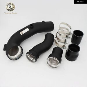 フルセット ターボチャージ パイプ + ブースト パイプ 冷却キット B*W N55 535I 640I F10 F12 F13 - K8-0117 BLACK