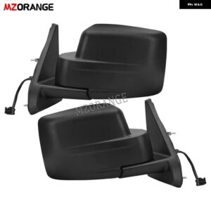 5ピンサイドバックミラー アセンブリ ジープ パトリオット 2007-2015 2016 2017 カーウィングサイドバックミラー ブラック カーアクセサリー - Left and Right