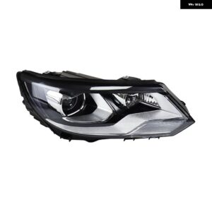 フォルクスワーゲン VW ティグアン 2013-17 車用 フロント バンパー ハロゲン ヘッドライト シグナルランプ ヘッドランプ カバー シェル カーパーツ - Only 1 Right