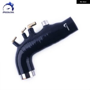 2009-2013 スバル フォレスター XT SH EJ25 シリコン製吸気インテークホース チューブ パイプ - black