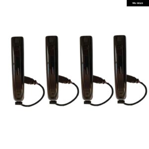 4個 スマートセンサー 外装 ドアハンドル アウディ Q7 2007-2015 4L0837205A 4L0837205B 4L0837207A - 4Pcs New Black