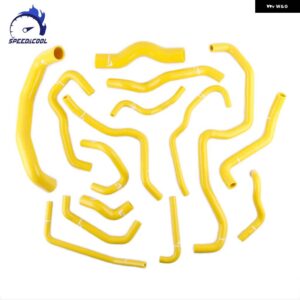 2003-2007 日産 350Z Z33 G35 3.5L VQ35DE エンジン シリコン ラジエーター ブリーザー クーラント パイプ チューブ ホース キット - Yellow