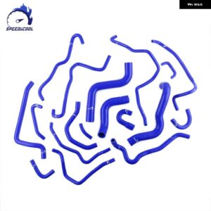 2003-2008 マツダ RX-8 RX8 231 SE3P 13B-MSP RHD 車用 シリコン ラジエーター クーラント ブリーザー ホース チューブ パイプ キット - Blue