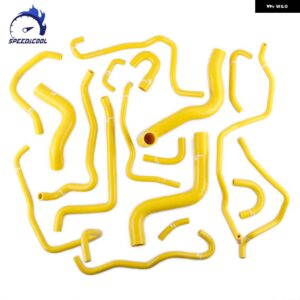 2003-2008 マツダ RX-8 RX8 231 SE3P 13B-MSP RHD 車用 シリコン ラジエーター クーラント ブリーザー ホース チューブ パイプ キット - Yellow