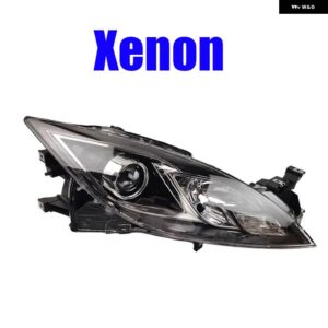 外装 アクセサリー マツダ 6 GH 2007-2013 車用 フロント バンパー キセノン ハロゲン ヘッドライト シグナルランプ ヘッドランプ ハウジング バルブ 無 - Xenon Right