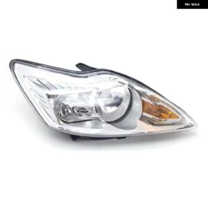 フォード フォーカス 2009-14 車用ライト フロント バンパー ヘッドライト デイライト シグナルランプ オート ヘッドライト アセンブリ - white RIGHT