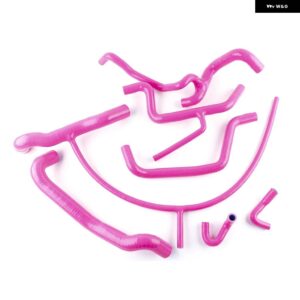 1994-1999 フォルクスワーゲン VW GOLF MK3 ジェッタ ヴェント A3 VR6 2.8L LHD シリコン ラジエーター クーラントフル パイプ ホースキット - Pink