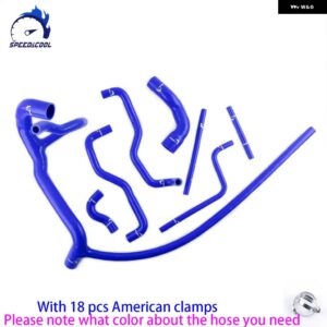 1994-1998 ランドローバー ディスカバリー MK1 300TDI シリコン ラジエーター クーラント フルコンプリートセット パイプ チューブ ホースキット - note hose color