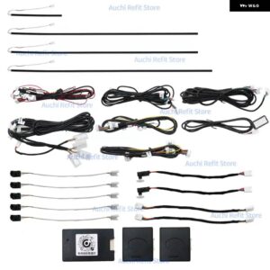 256色 LED エアベント アウディ TT 2007-2014 APP コントロール カー エアコン ターボ アウトレット デコレーションランプ アンビエントライト 改装済み - TT Ambient light