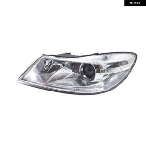 シュコダ オクタビア 2010-14 カーアクセサリー フロント バンパー ヘッドライト ドライビングライト シグナルランプ ヘッドライト アセンブリ - Only Left